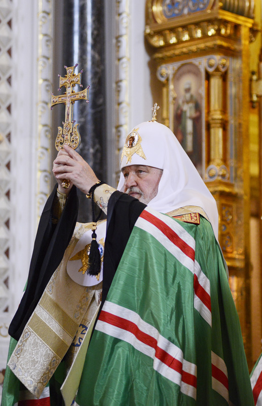 Panprawosławna Boska Liturgia w Moskwie na 1025-lecie chrztu Rusi
