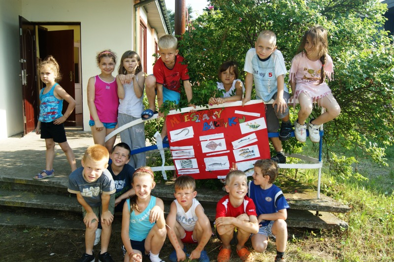 Dzieci z ELEOS na obozie w Stegnie