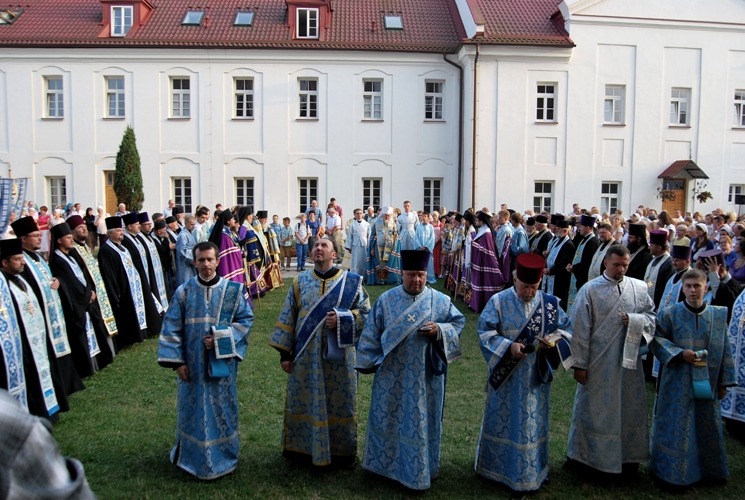 Uroczystości w supraskim klasztorze