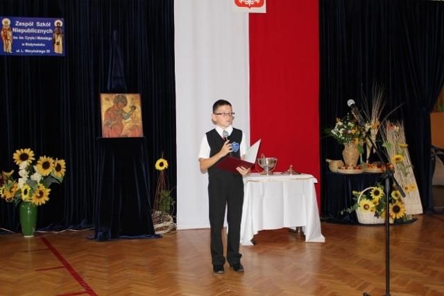 Inauguracja roku szkolnego w Zespole Szkół Niepublicznych św.św. Cyryla i Metodego w Białymstoku