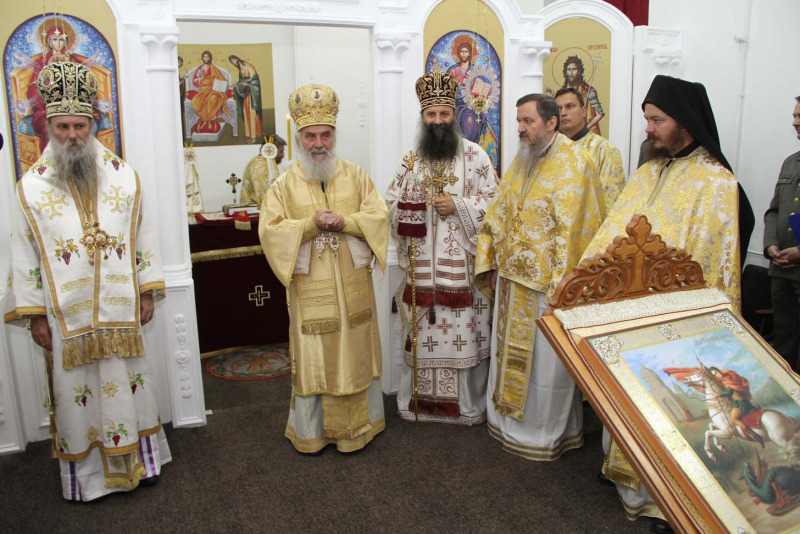 Poświęcono kaplicę sztabu generalnego Serbskiego Wojska