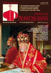 W grudniowym "Przeglądzie Prawosławnym"