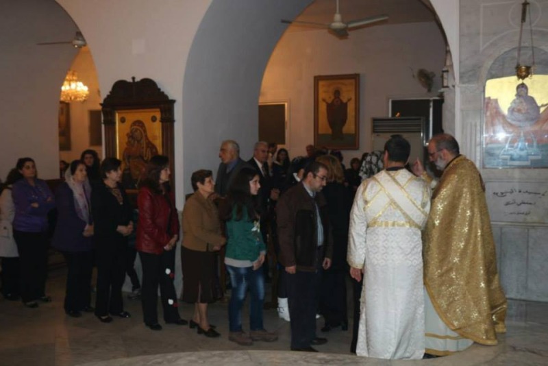 Obchody świętych Barbary i Jana Damasceńskiego w Tartus (Syria)