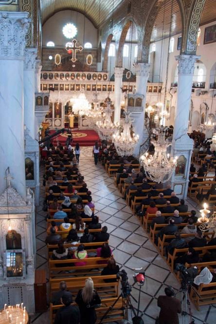 Noworoczna patriarsza Liturgia w Damaszku