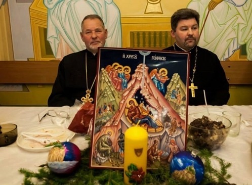 Spotkanie przedświąteczne bractwa z Antoniuka