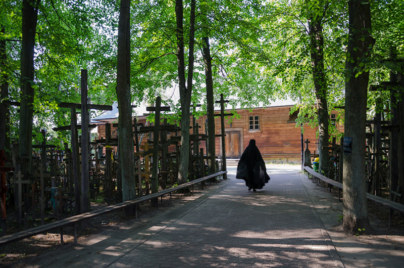 "Góra krzyży" - Monaster na św. Górze Grabarce