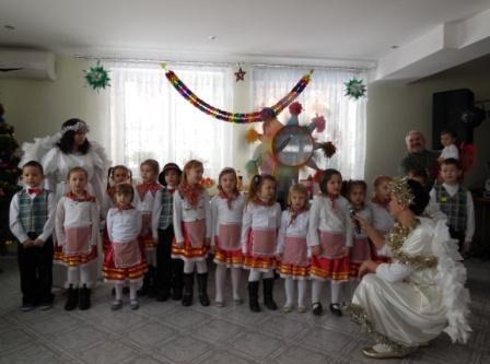 Choinka w parafii św. Dymitra w Hajnówce