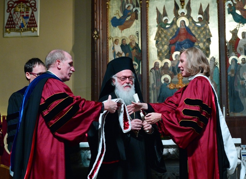 Doktorat honoris causa Uniwersytetu Fordham dla zwierzchnika albańskiej Cerkwi
