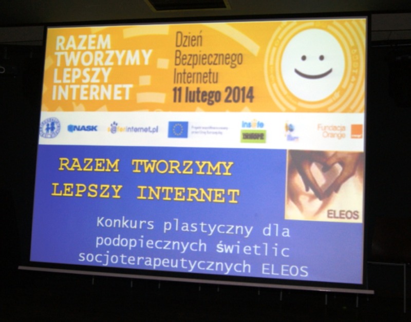 Rozstrzygnięcie Konkursu plastycznego „Razem  tworzymy lepszy Internet” w Eleos