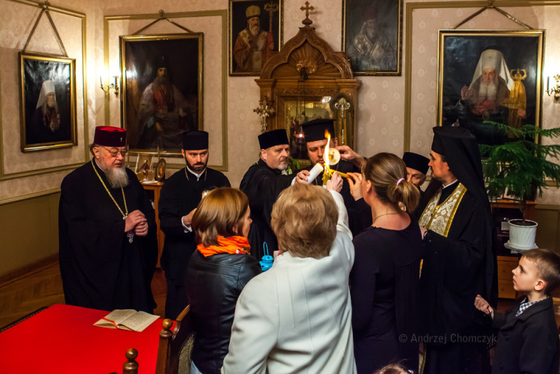 Święty Ogień przybył do Warszawy
