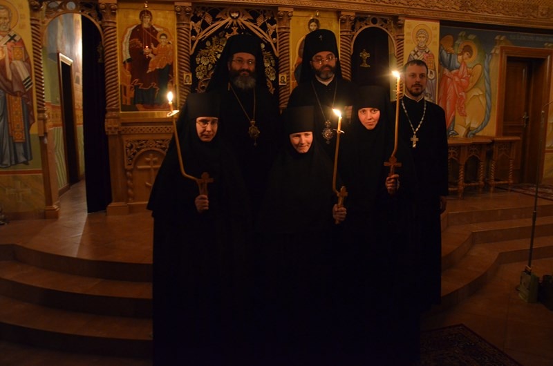 Zwierki: Postrzyżyny w małą schimę w Monasterze Narodzenia Bogurodzicy