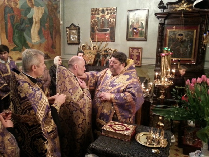Sakrament chorych w lubelskiej cerkwi katedralnej