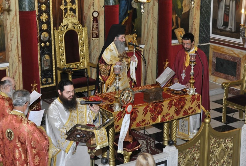 Pireus: biskupia Liturgia św. apostoła Marka