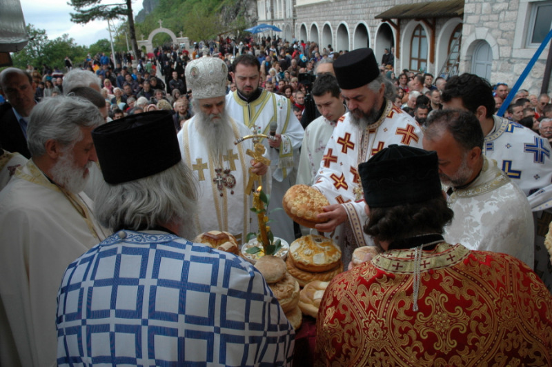 Obchody św. Bazylego Ostrogskiego w Czarnogórze