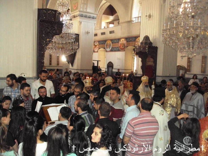 Homs: pierwsze Liturgie w cerkwiach starego miasta od wybuchu wojny