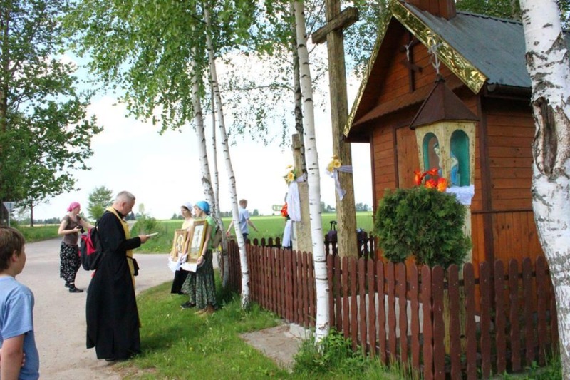 Relacja z pieszej pielgrzymi Hajnówka-Zwierki