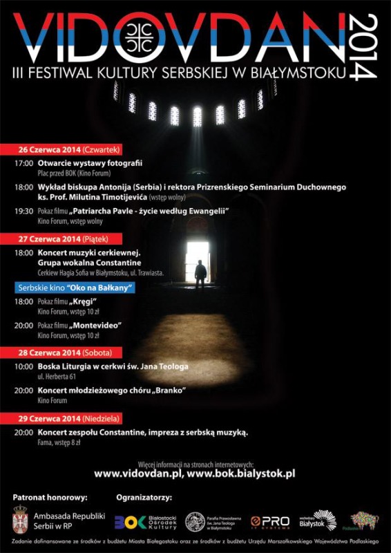 Rusza III edycja festiwalu Vidovdan