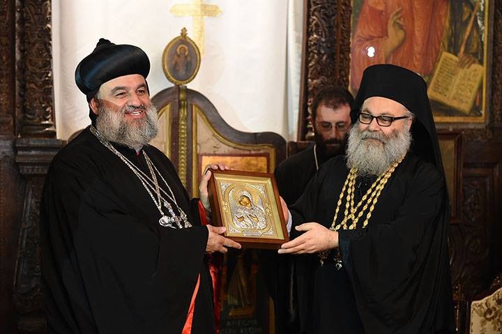 Historyczna wizyta patriarchów antiocheńskich w monasterze św. Jerzego