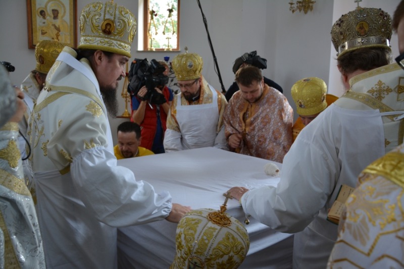 Poświęcenie cerkwi pw. Opieki Matki Bożej w Bielance