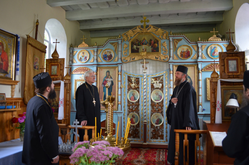 Spotkanie mnichów i mniszek w monasterze w Wojnowie