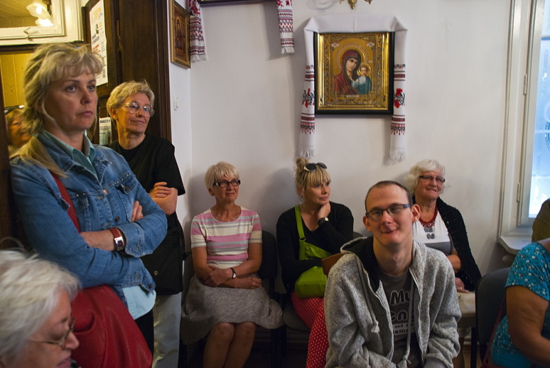 Sandomierska Akademia Seniorów z wizytą w prawosławnej parafii