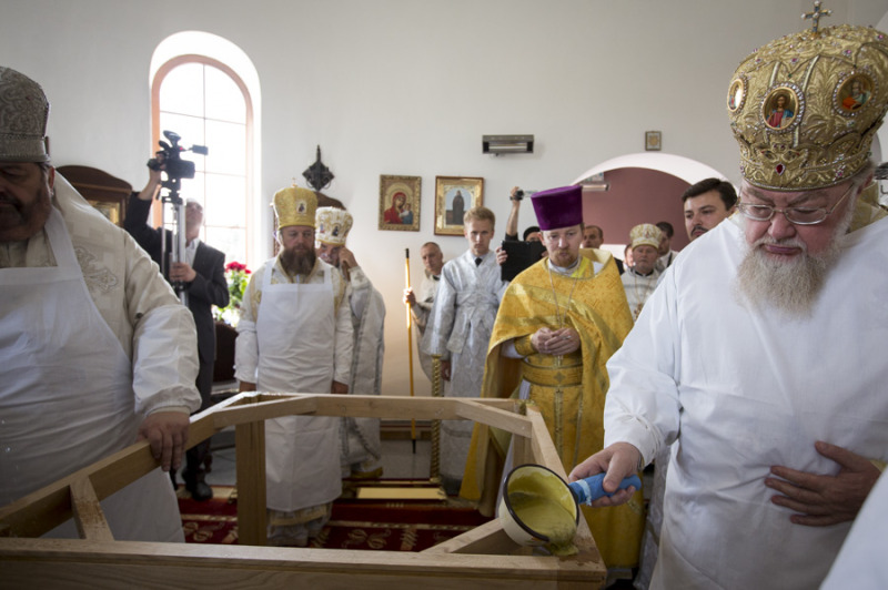 Wyświęcenie cerkwi w Słochach Annopolskich