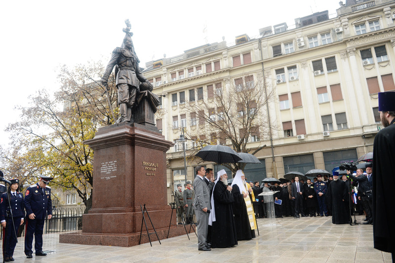 Patriarchowie Ireneusz i Cyryl sprawowali Liturgię w cerkwi św. Sawy