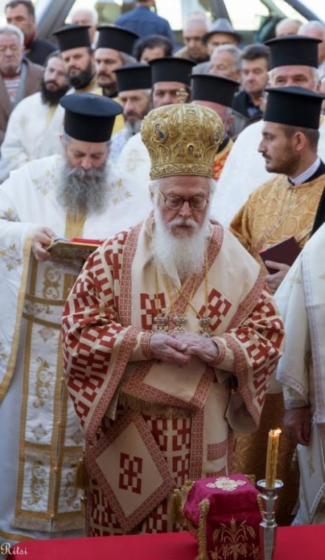 Wyświęcenie nowej katedry w Beracie (Albania)