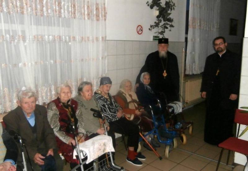 Spotkanie metropolity Sawy w Trześciance