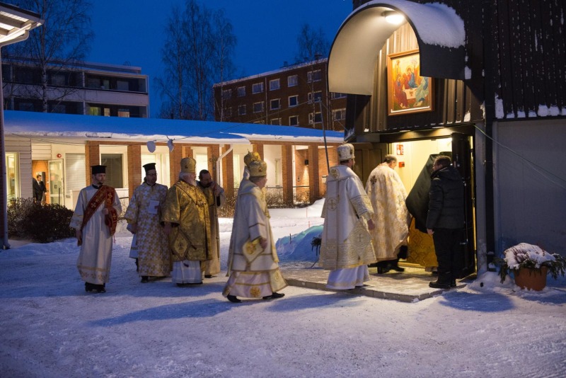 Finlandia: chirotonia i intronizacja metropolity Oulu