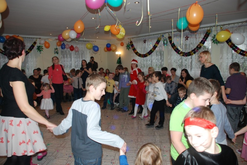 Zabawa choinkowa w parafii pw. św. Dymitra w Hajnówce