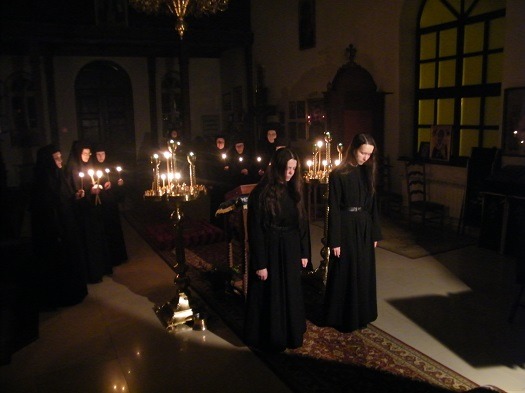 Postrzyżyny mnisze w monasterze w Turkowicach