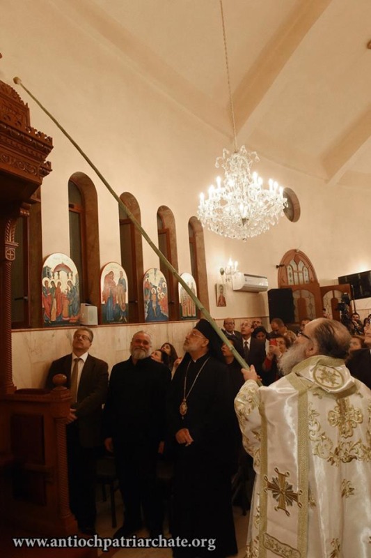 Wyświęcenie nowej cerkwi w stolicy Syrii
