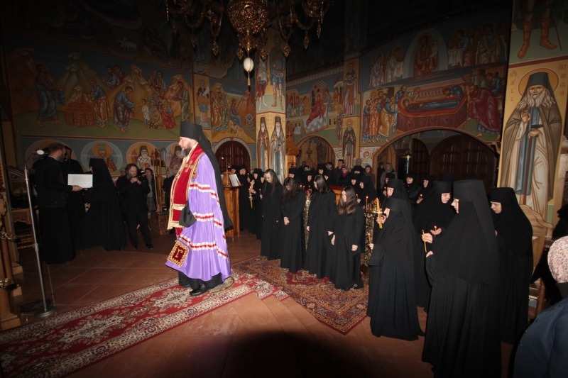 Postrzyżyny mnisze w Monasterze w Zwierkach