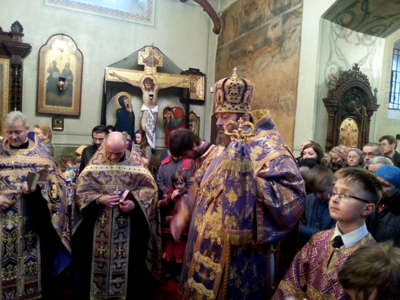 Lublin: Sakrament chorych – Jeleoswiaszczenije