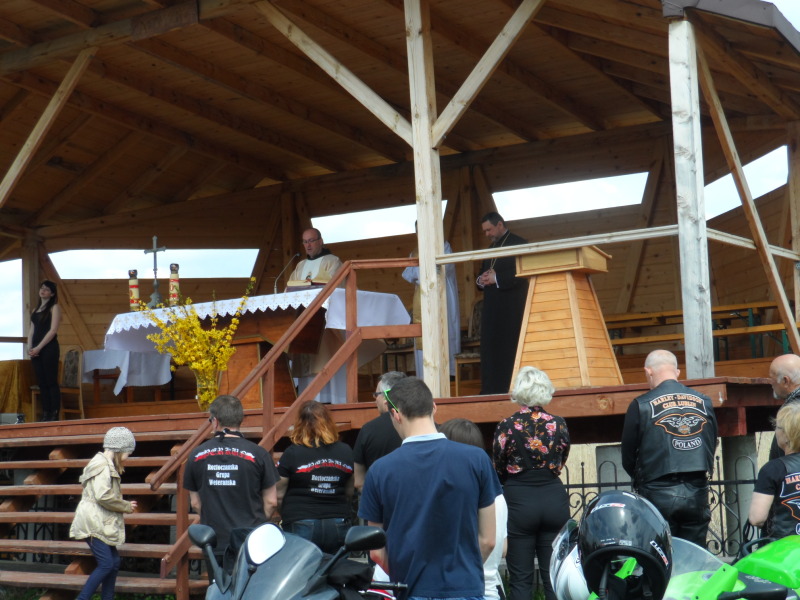Rozpoczęcie sezonu motocyklowego w Radecznicy