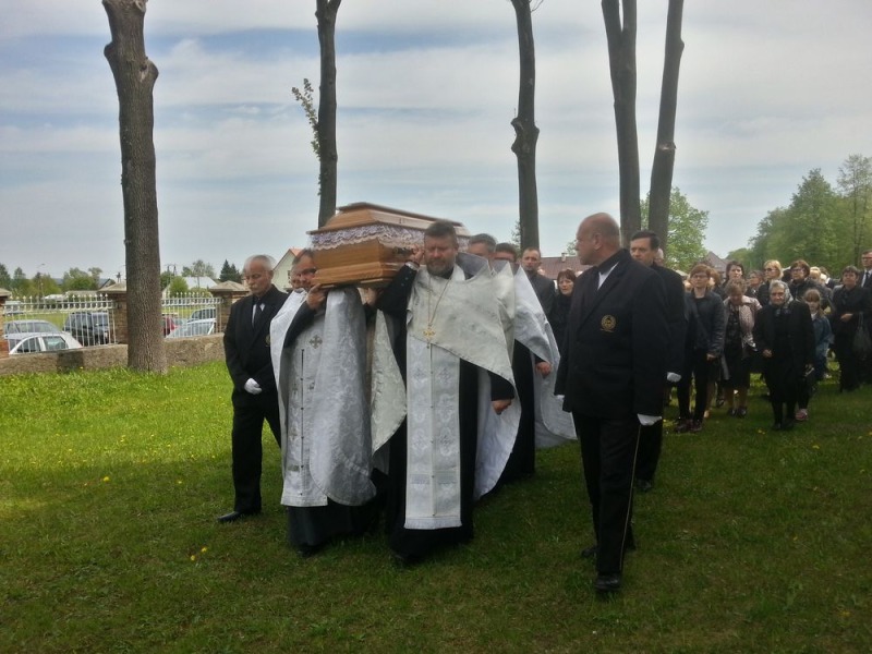 Uroczystości pogrzebowe śp. ks. Antoniego Gutowskiego