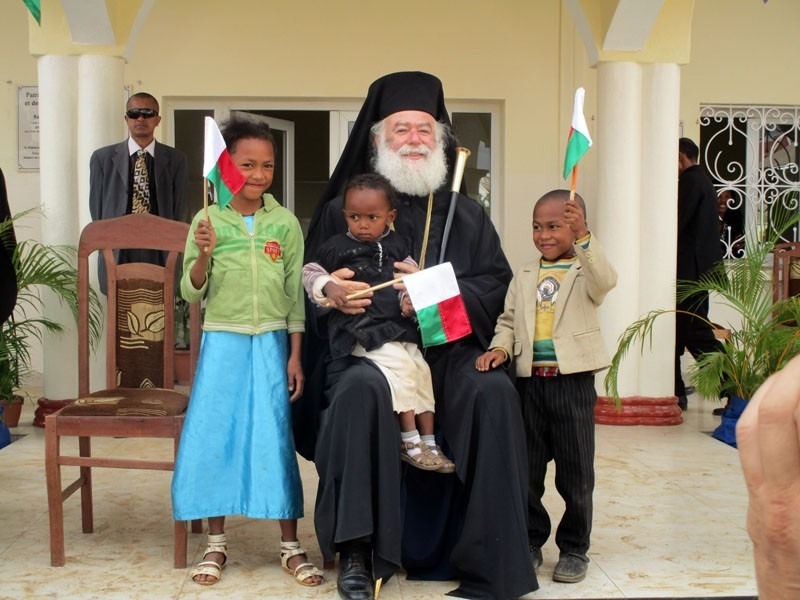 Wizyta greckiego papieża Aleksandrii Teodora na Madagaskarze