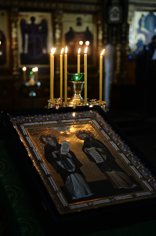 Uroczystości w monasterze Wałaam