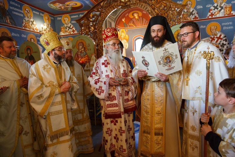Poświęcenie cerkwi św. Mikołaja Serbskiego