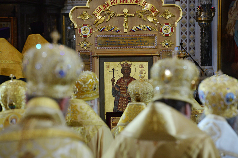 Moskwa: uroczystości tysiąclecia śmierci św. księcia Włodzimierza