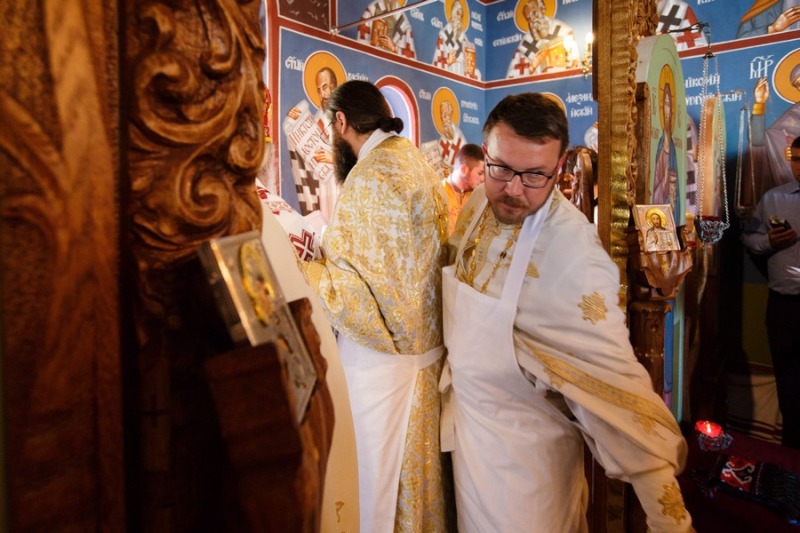 Poświęcenie cerkwi św. Mikołaja Serbskiego