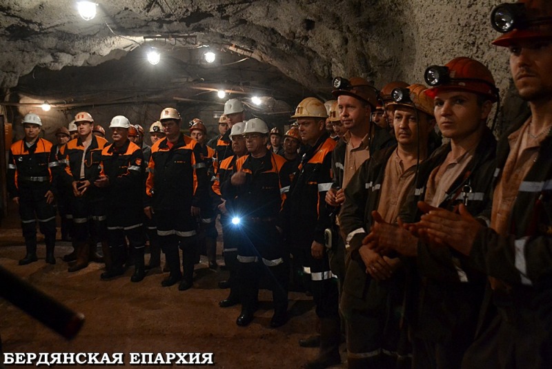 Ukraina: poświęcenie kaplicy na głębokości 840 metrów