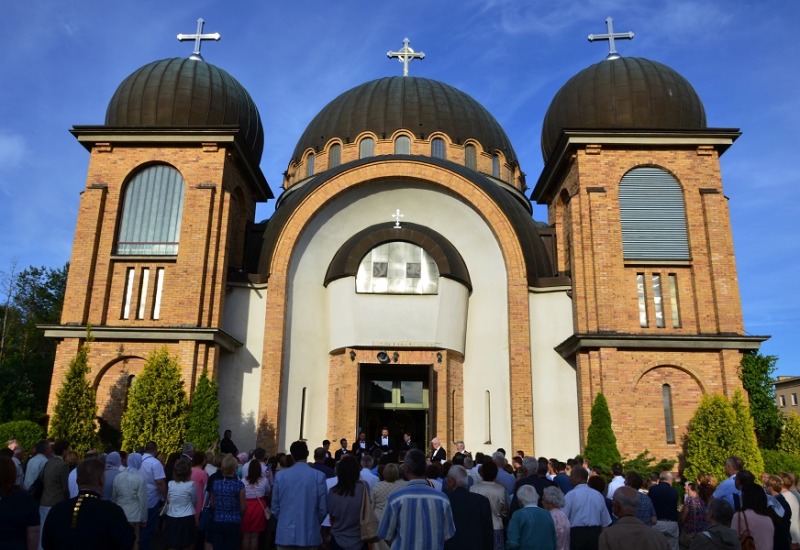 Koncert Belgradzkiego Męskiego Chóru w cerkwi Hagia Sophia w Białymstoku