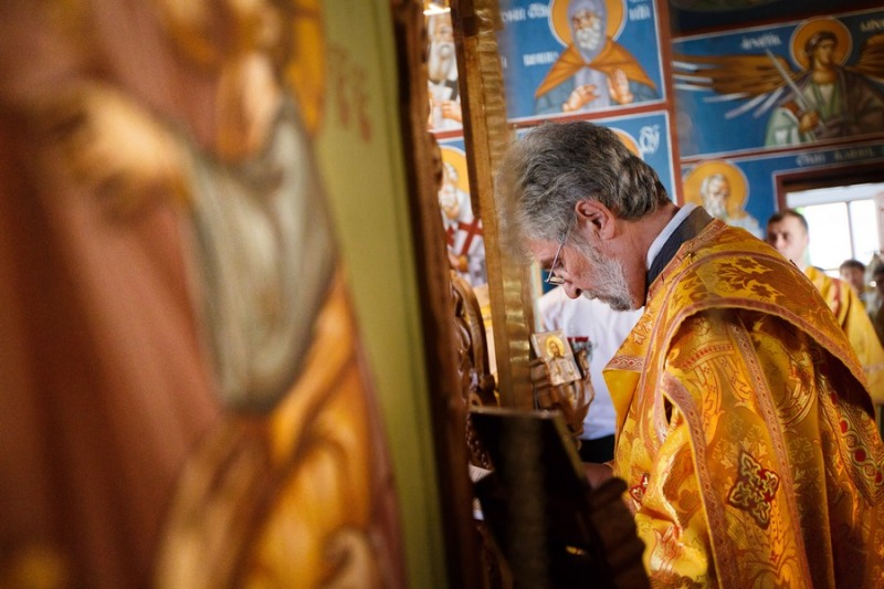 Poświęcenie cerkwi św. Mikołaja Serbskiego