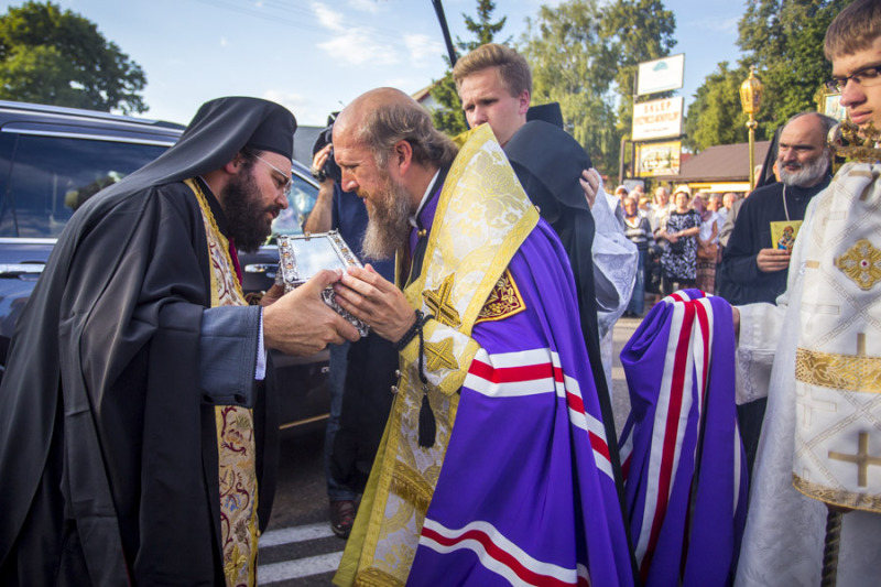 Relikwie św. Spirydona w Supraślu