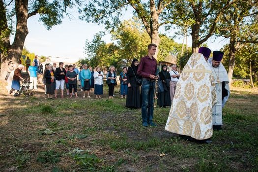 Kryłów: nabożeństwo w miejscu nieistniejącej już cerkwi