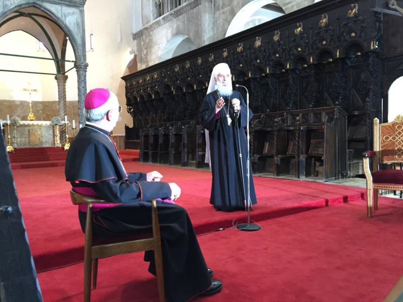 Wizyta patriarchy Ireneusza w Chorwacji – jubileusz 400-lecia seminarium monasteru Krka