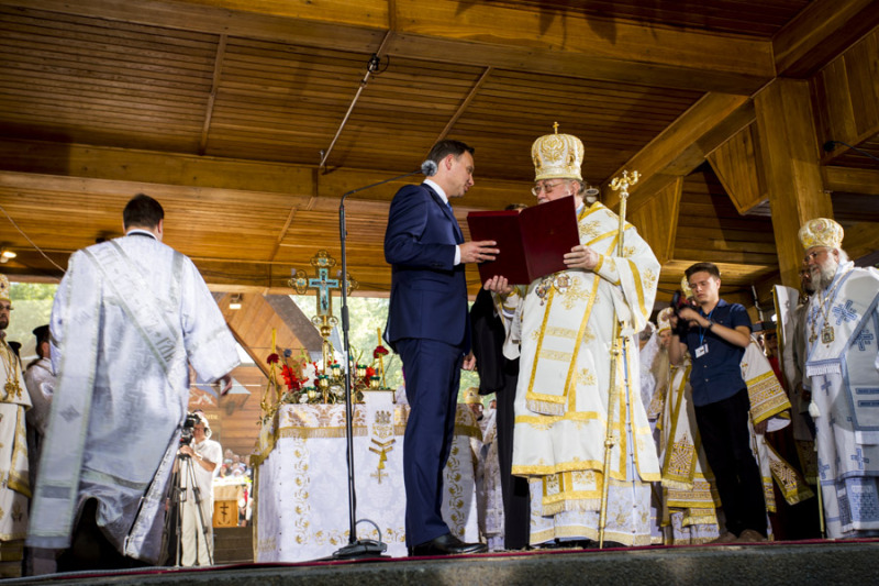 Uroczystości ku czci Przemienienia Pańskiego na Świętej Górze Grabarce