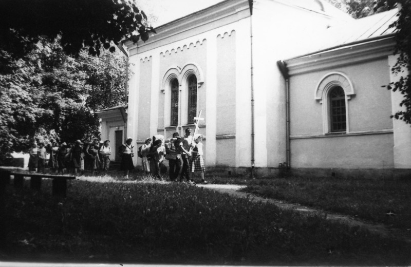 Wspomnienie I Pieszej Pielgrzymki z Białegostoku na Świętą Górę Grabarkę